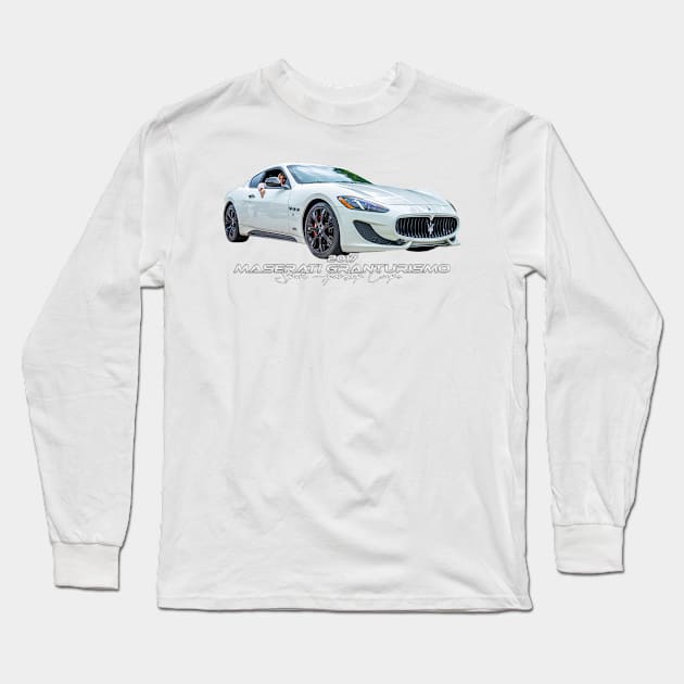 2017 Maserati GranTurismo Sport Hardtop Coupe Long Sleeve T-Shirt by Gestalt Imagery